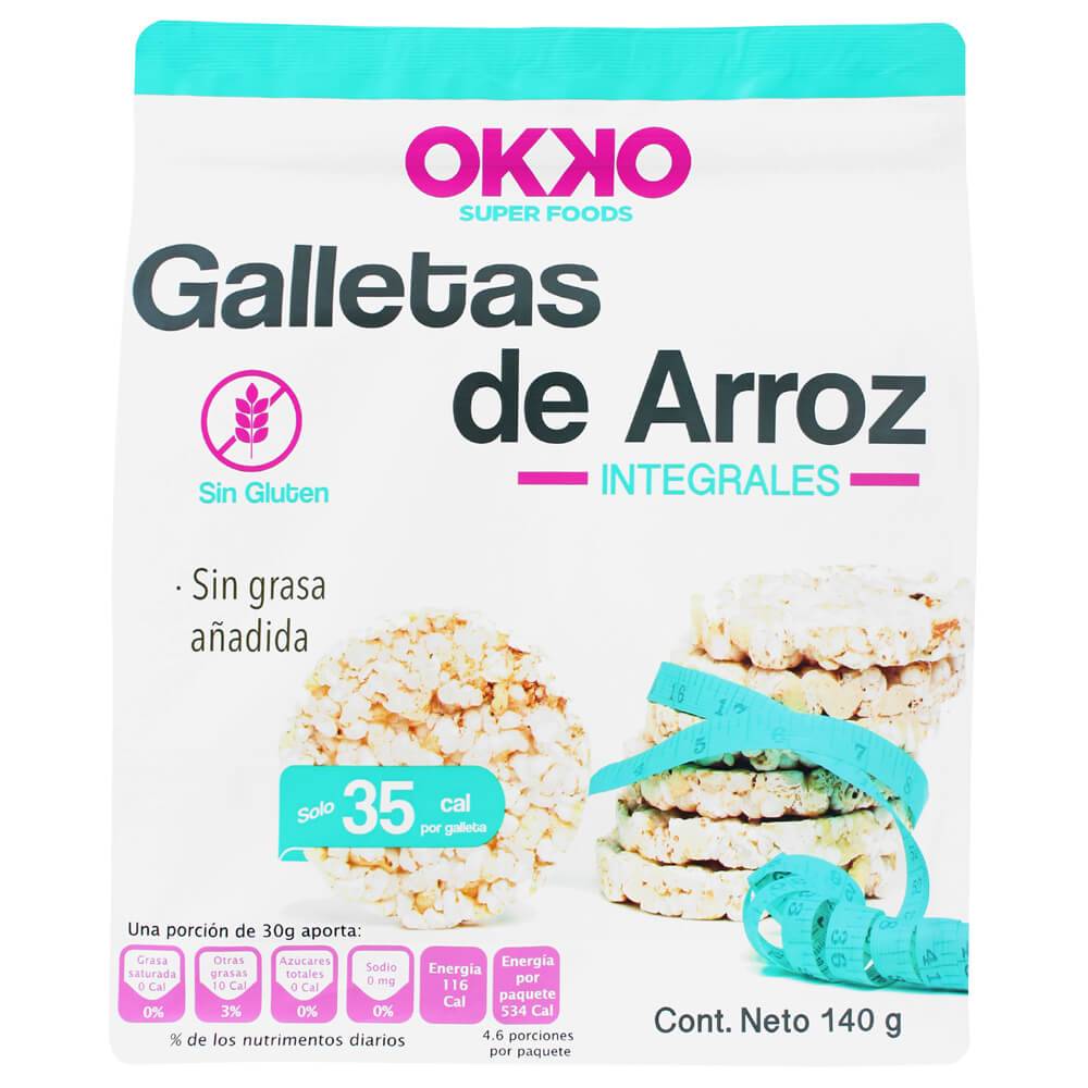 Okko galleta arroz integral