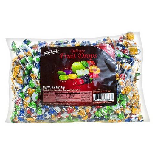 Colombina - Delicate Fruit Drops - 2.2 lb Bag