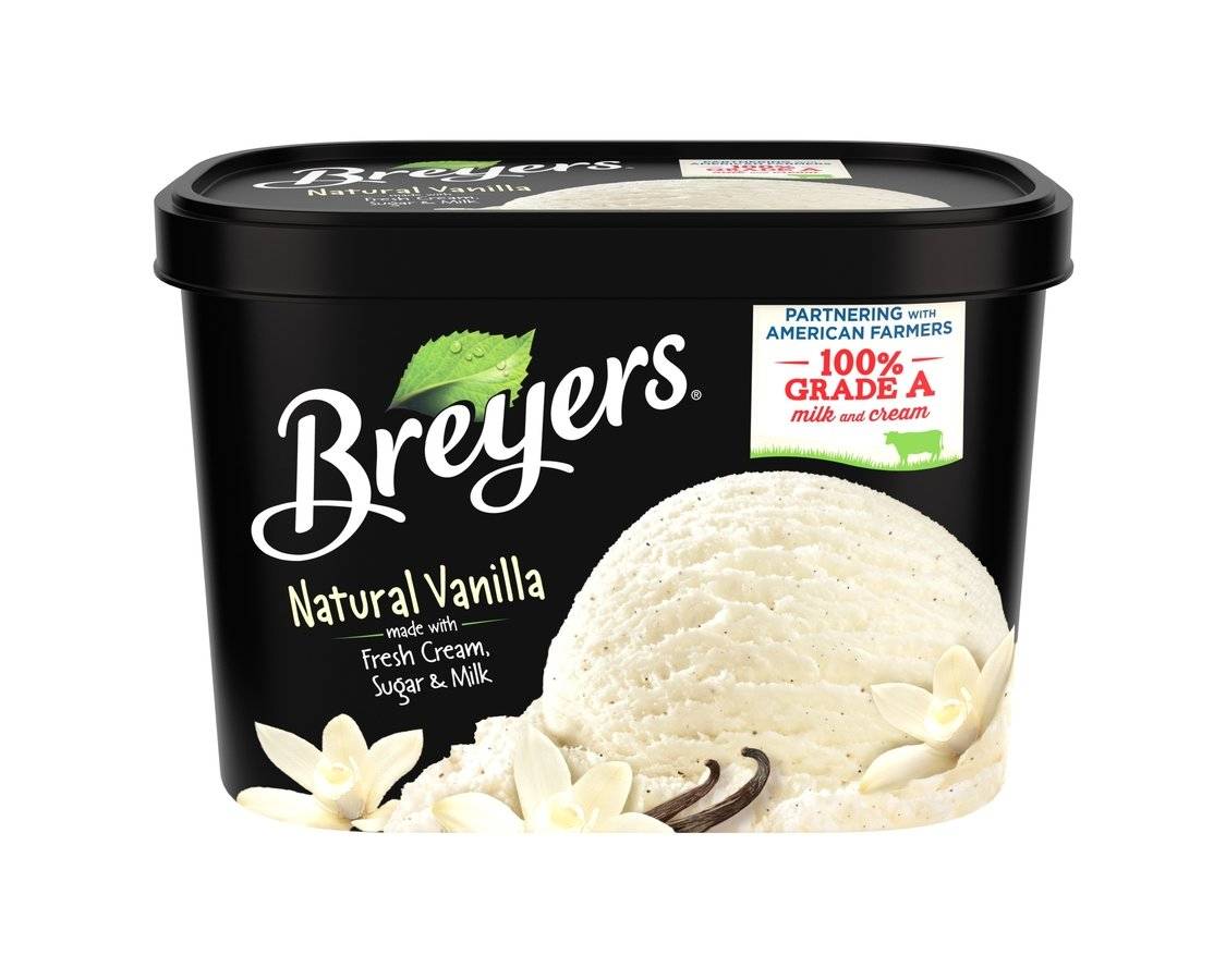 Breyers Natural Vanilla 48 oz