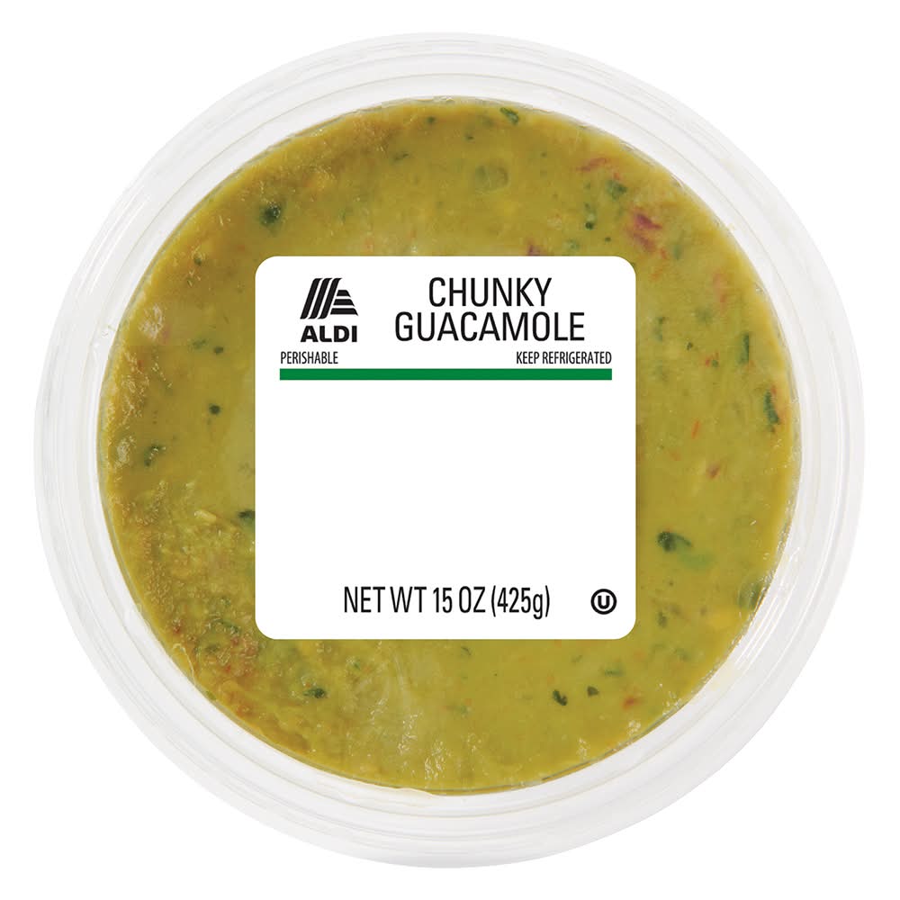 Aldi Chunky Guacamole (15 oz)
