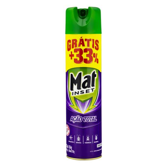 Mat inset inseticida aerosol ação total (400ml)
