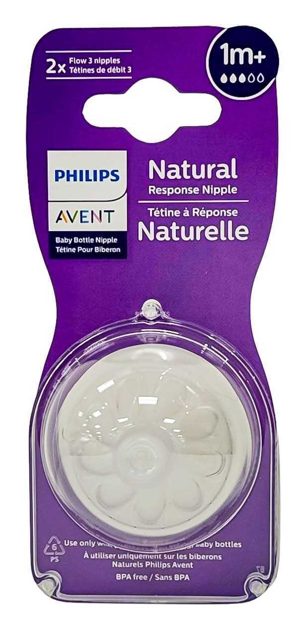 Philips Natural Response Nipple Flow (2 ct)