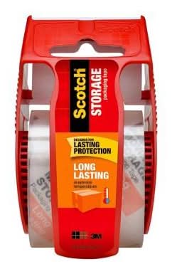 Scotch Long Lasting Storage Packaging Tape, 1.88'' x 27.7 yd