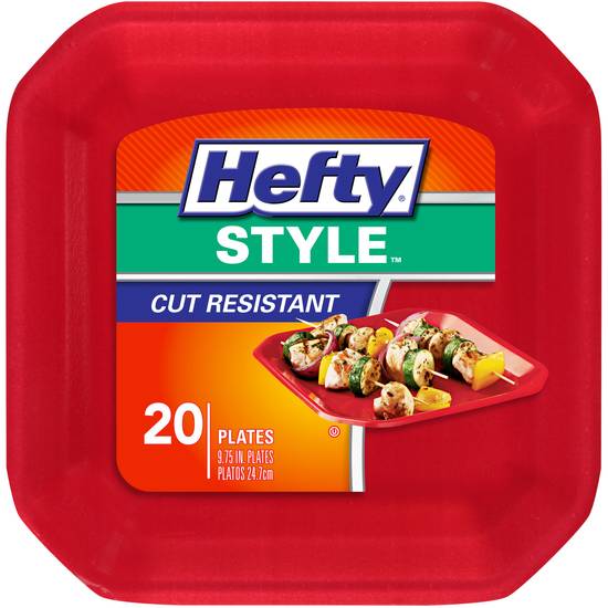 Hefty plastic outlet plates