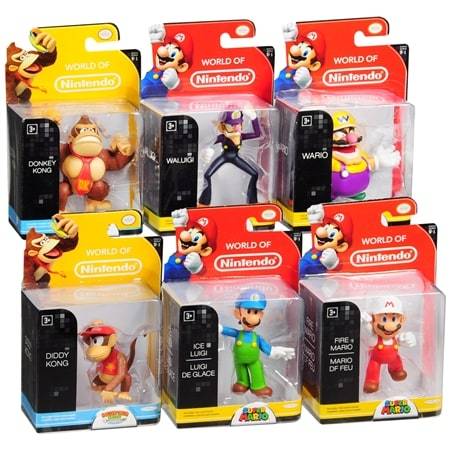 Nintendo Action Figure 2.5 Inch - 1.0 ea