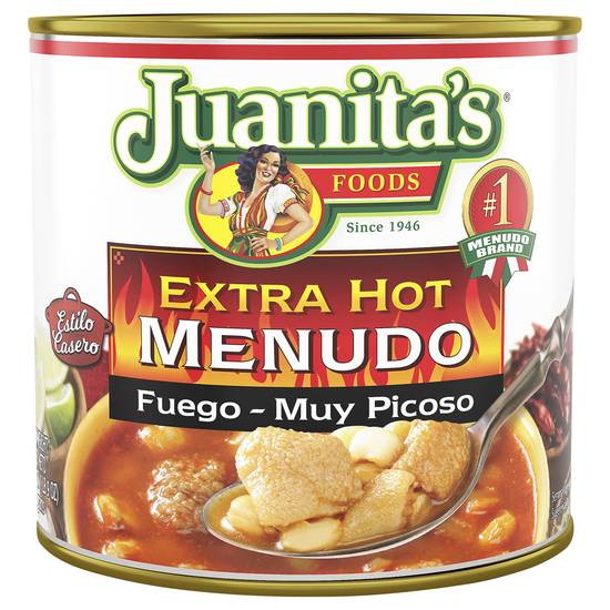 Juanita's Extra Hot Menudo (25 oz)