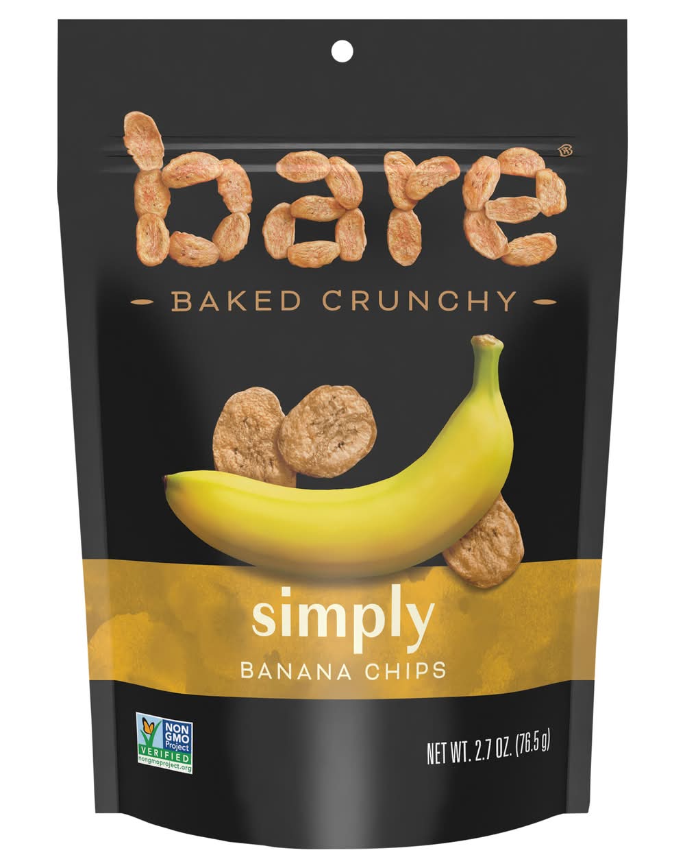 Bare Baked Crunchy Simply Banana Chips (2.7 oz)