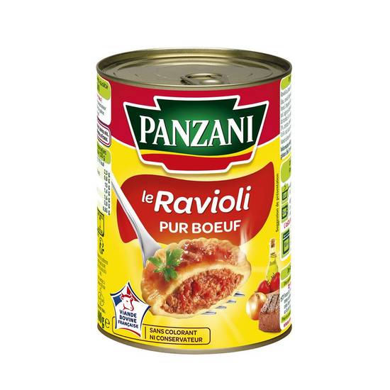 Pâtes Ravioli pur boeuf Panzani 400g