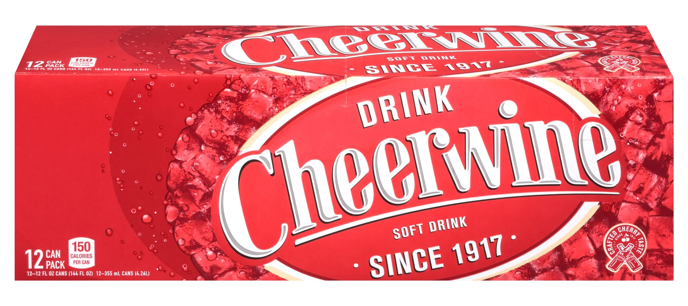 Cheerwine Legend Soft Drink (12 x 12 fl oz)