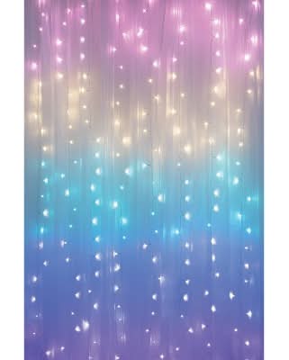 West & Arrow 112 Led Curtain String Lights Pastel, 4.2 in x 5 in