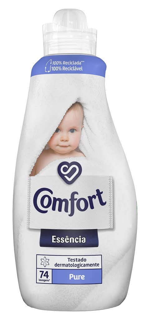 Comfort - Amaciador Concentrado EssÃªncia Pure, 74 Doses