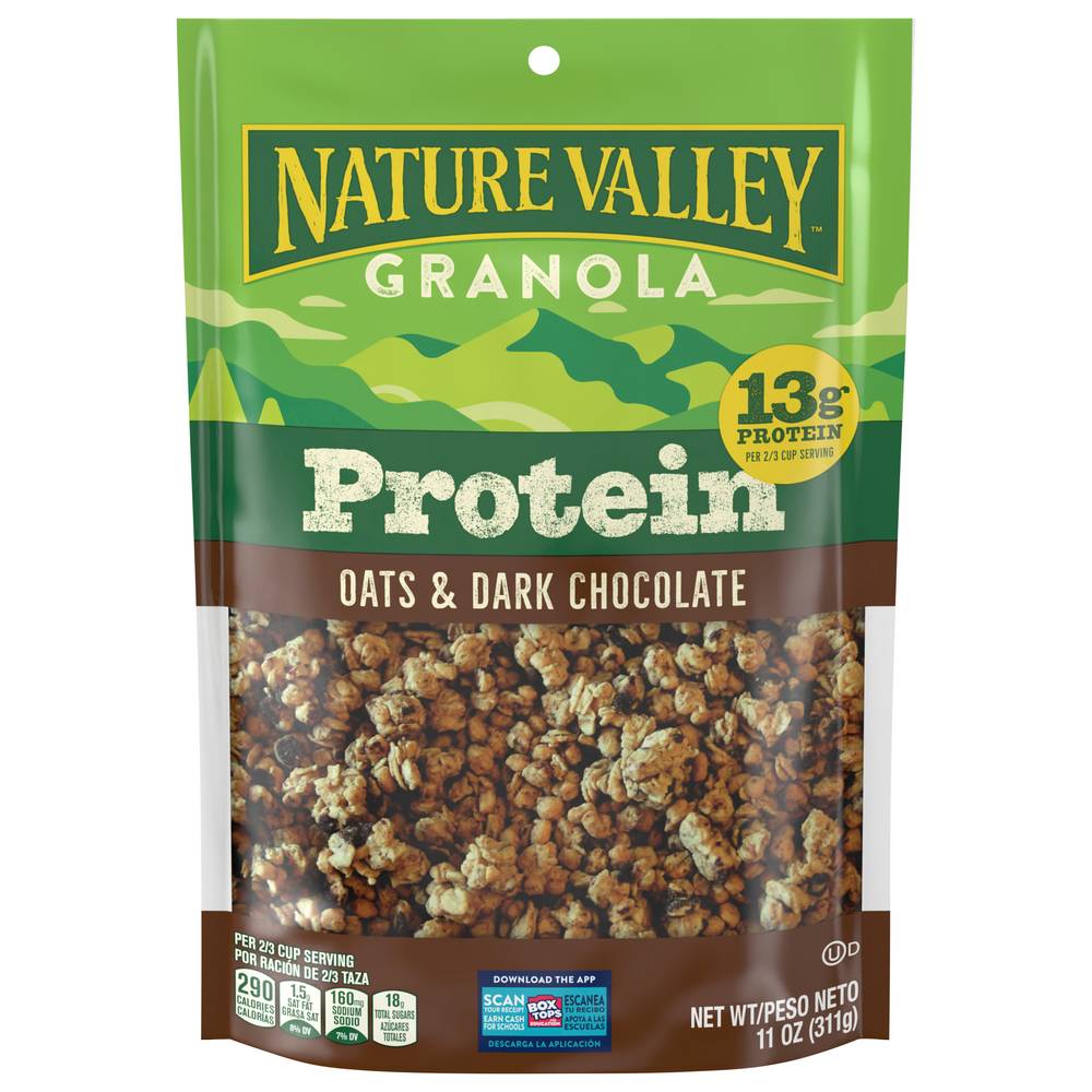 Nature Valley Protein Granola, Oats - Dark Chocolate (11 oz)