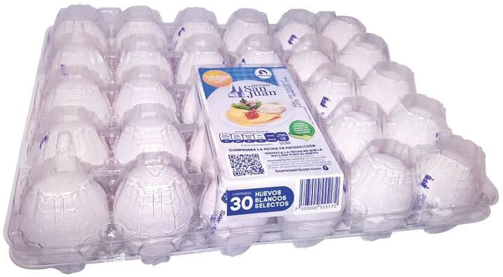 San Juan · Huevo blanco (25 un)