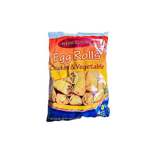 Peking Cuisine Chicken & Vegetable Egg Rolls (2.06 lbs)