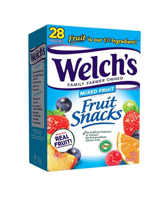 Welch's Mixed Fruit Snacks (28 ct, 22 g)