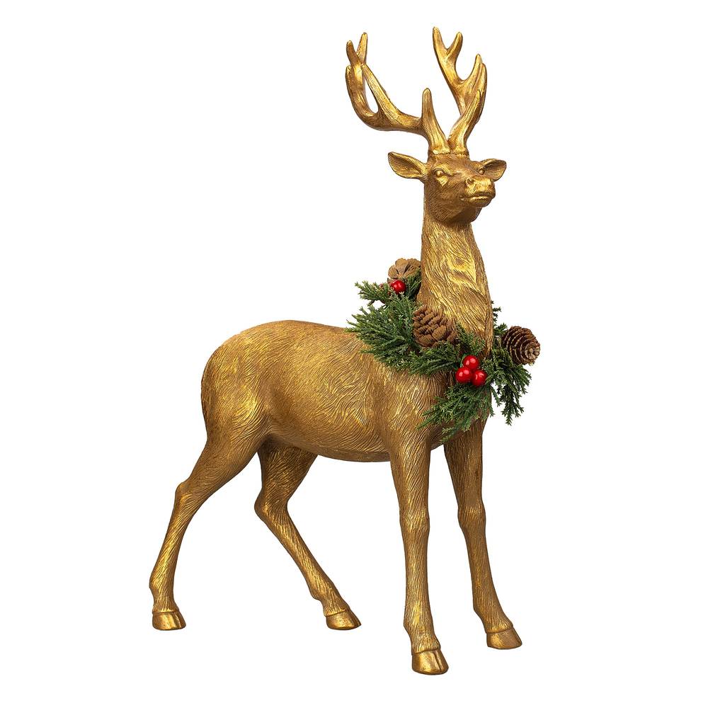 Holiday Living 15-in Deer Christmas Decor | 88C1042A