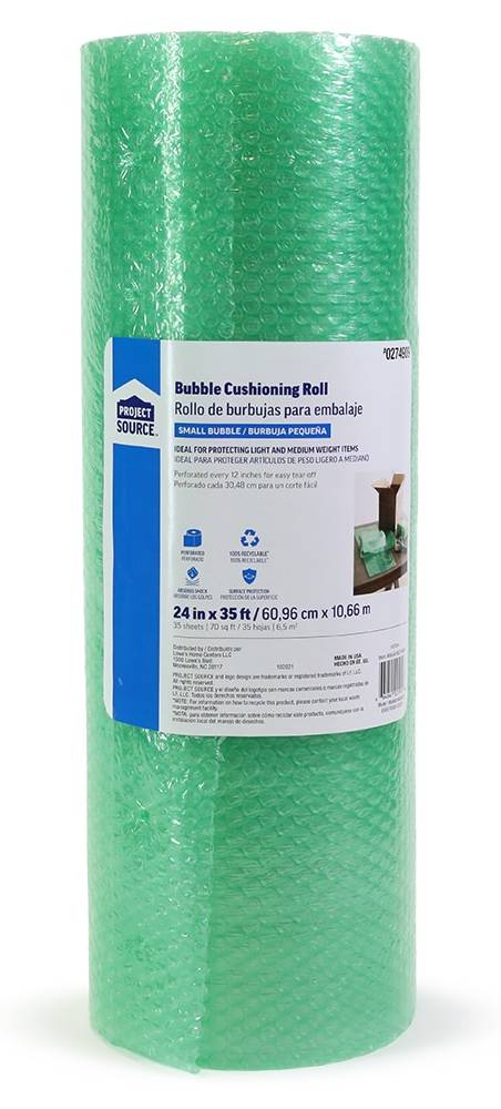 Project Source 24-in x 35-ft Bubble cushion | 480615