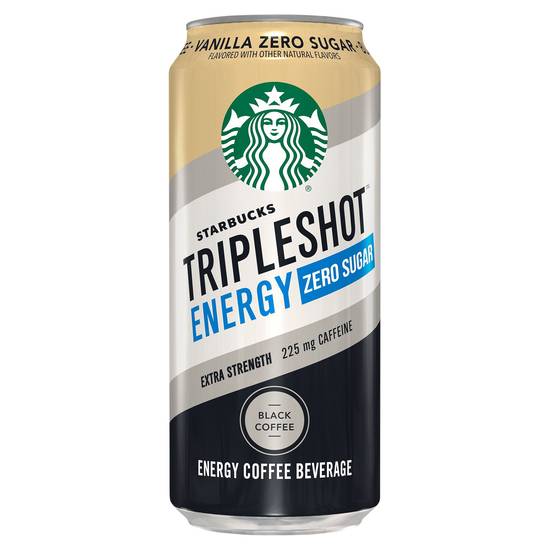 Starbucks Tripleshot Vanilla Zero Sugar Coffee (15 fl oz)