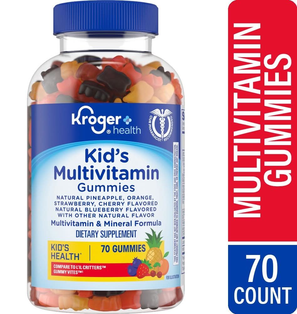 Kroger® Mixed Flavor Kid's Multivitamin Gummies
