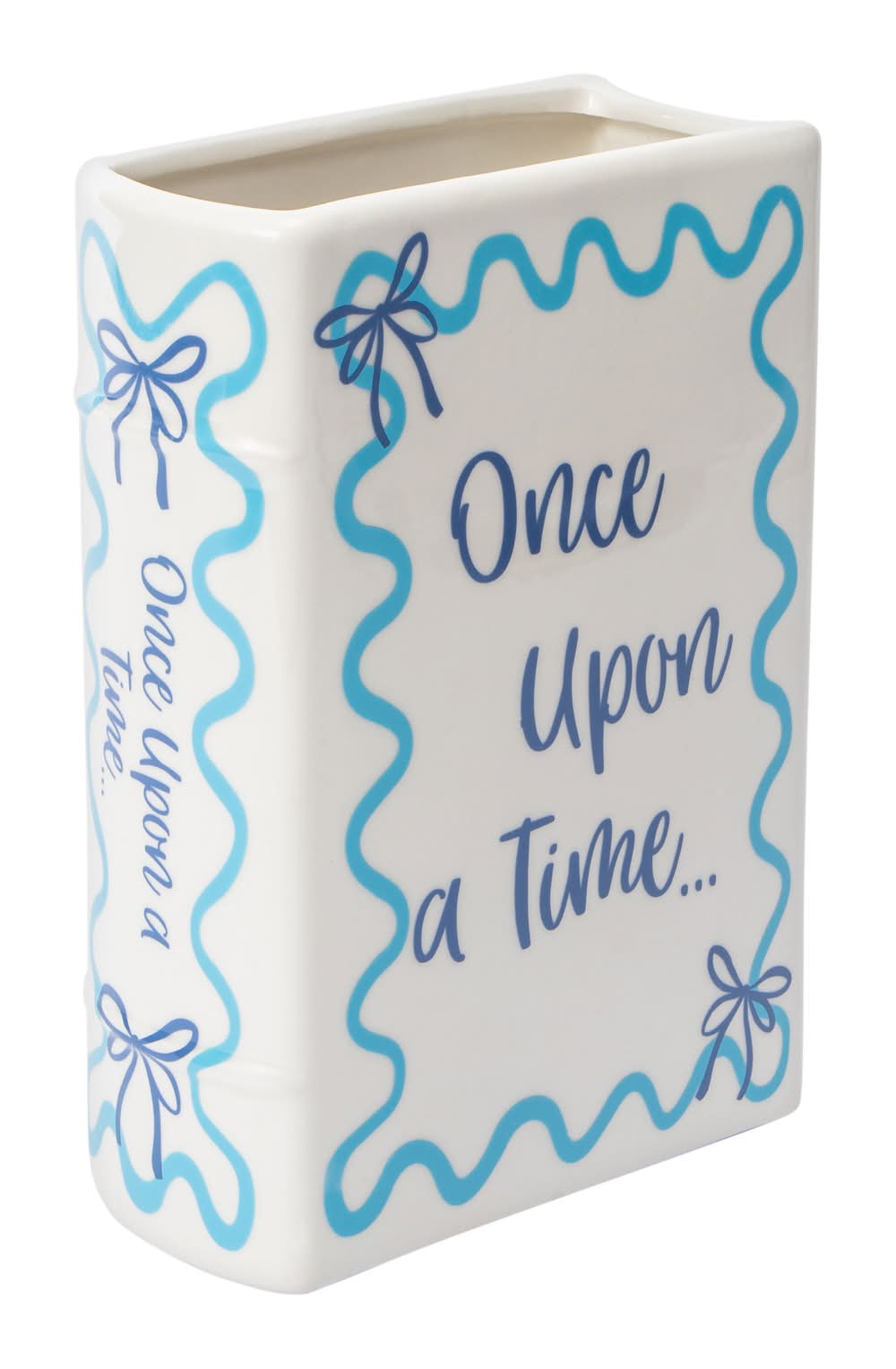 Ceramic Book Vase Once Upon a Time