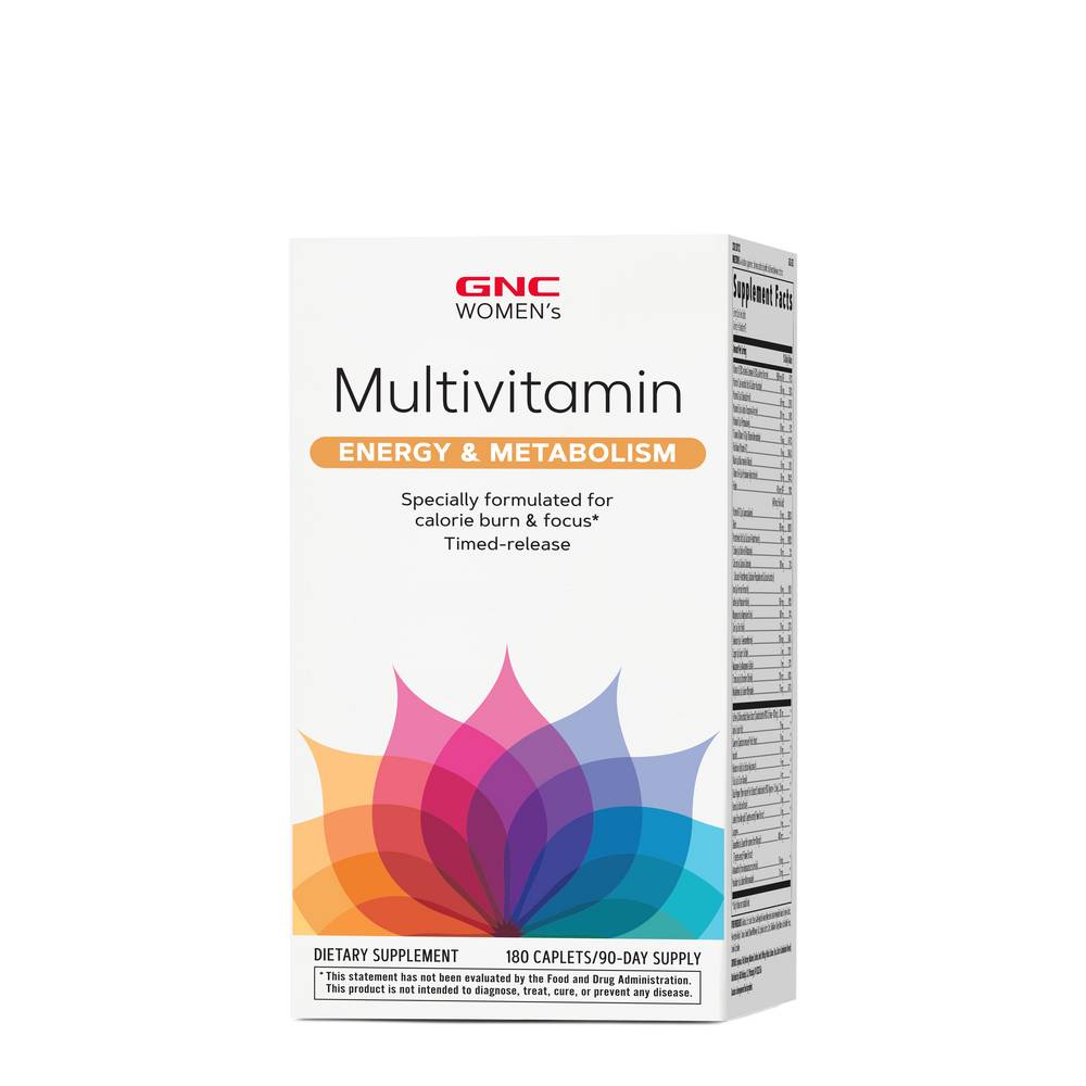 Multivitamin Energy & Metabolism - 180 Caplets (90 Servings) (1 Unit(s))