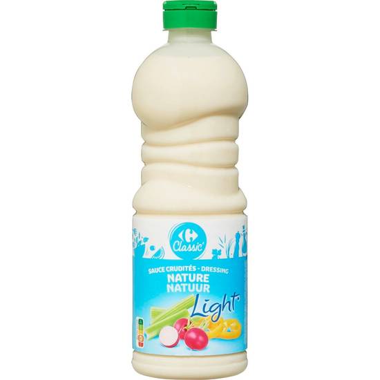 Carrefour Classic' - Sauce crudités nature light (500 ml)