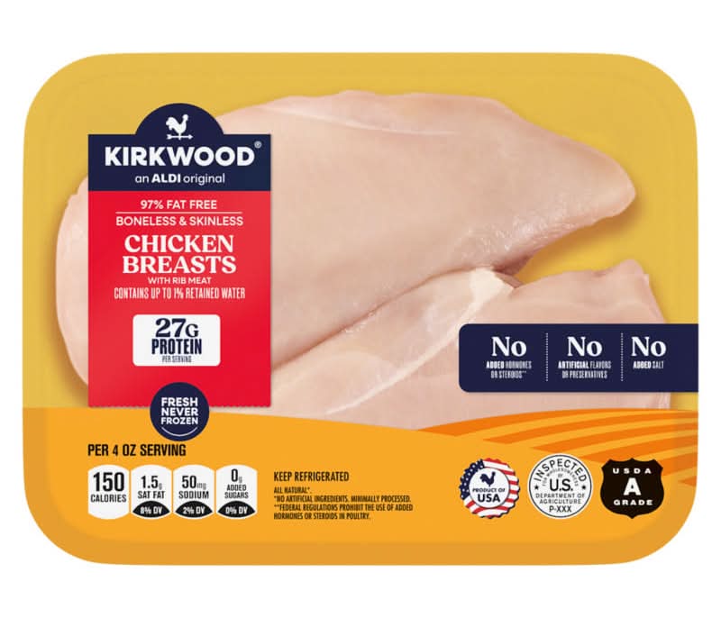 Kirkwood Chicken Breasts, per lb