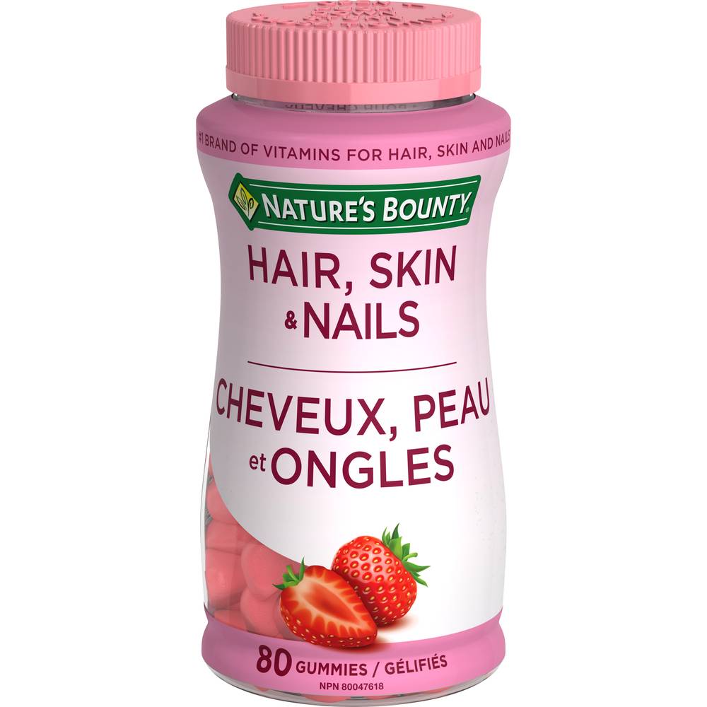 Nature's Bounty Hair Skin & Nails Biotin Gummies (450 g)