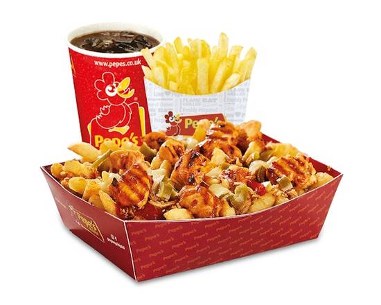 Chicken Loaded Fries - Meal