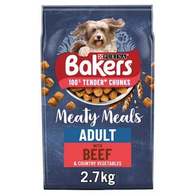 Bakers Meaty Meals With Beef