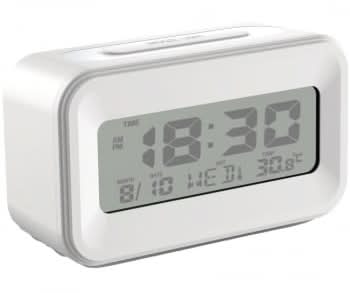 Reloj Despertador Simpl SDAC304WH - Blanco