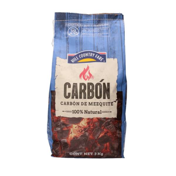 Hill Country Fare · Carbón de mezquite natural