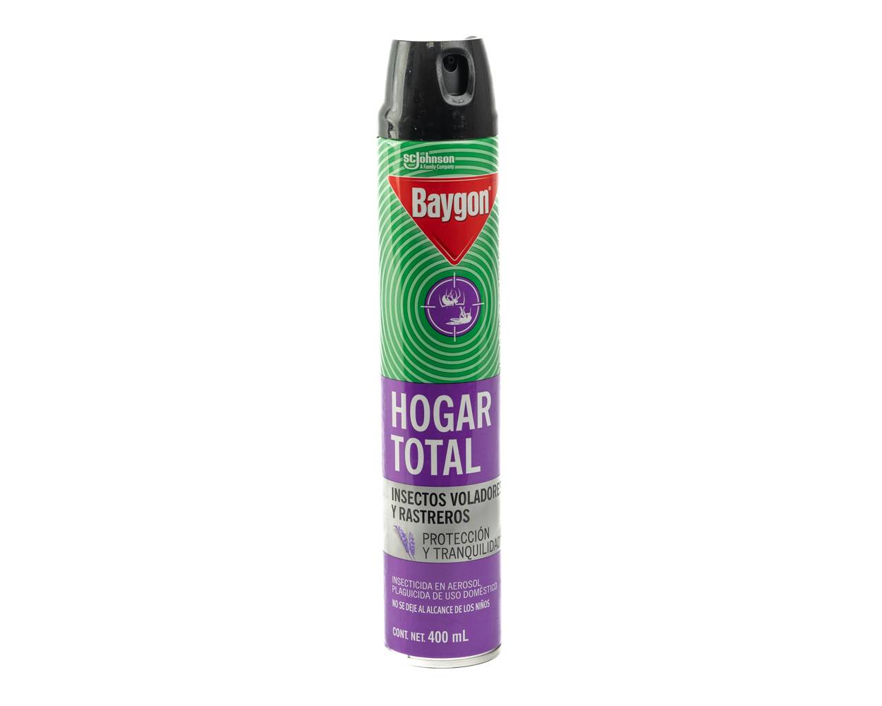 Baygon insecticida hogar total (spray 400 ml)
