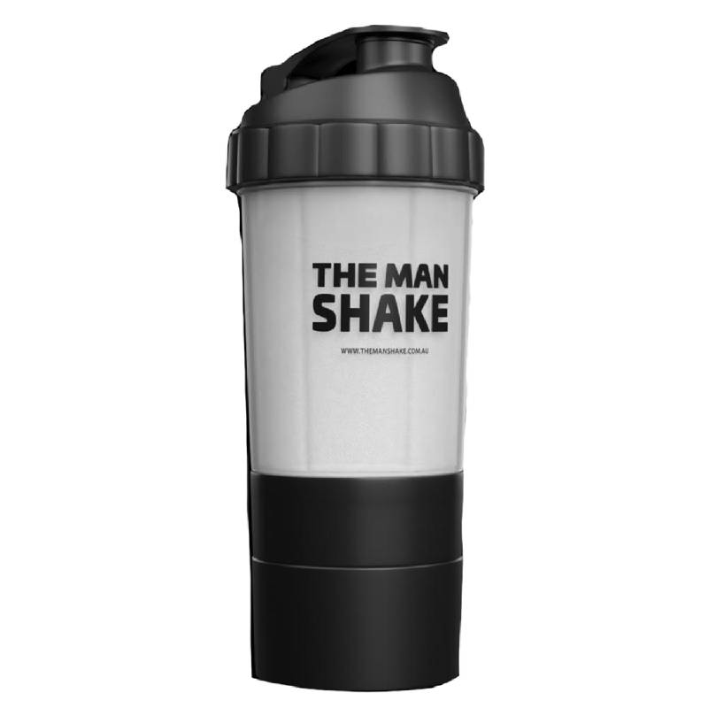 The Man Shake Shaker Blk 600ml