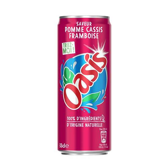 Oasis Pomme Cassis Framboise - 33cl