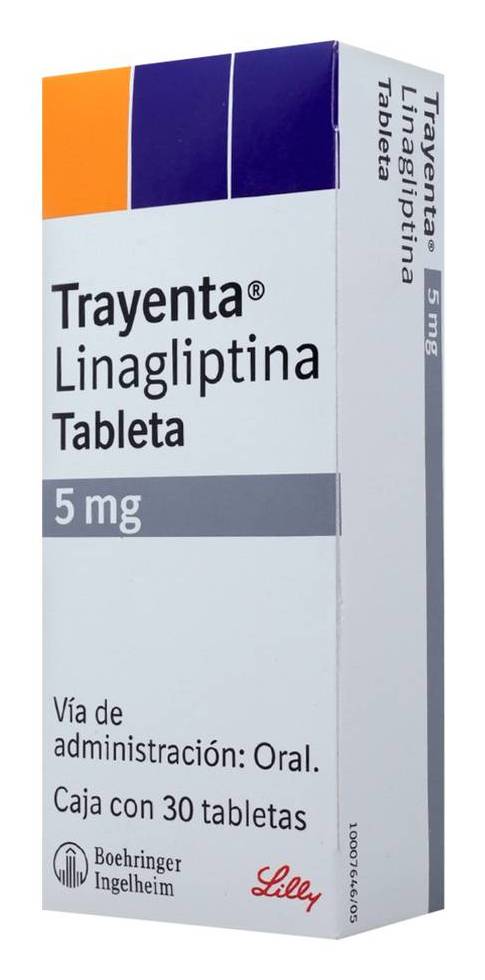 Boehringer Ingelheim · Trayenta linagliptina tabletas 5 mg (30 un)