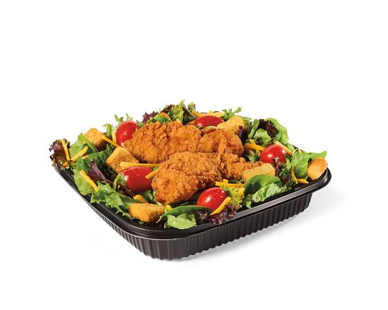 Garden Salad w/ Crispy Chicken