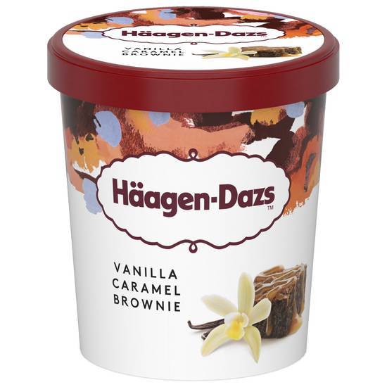 Vanilla caramel brownie - häagen-dazs - 386.0g