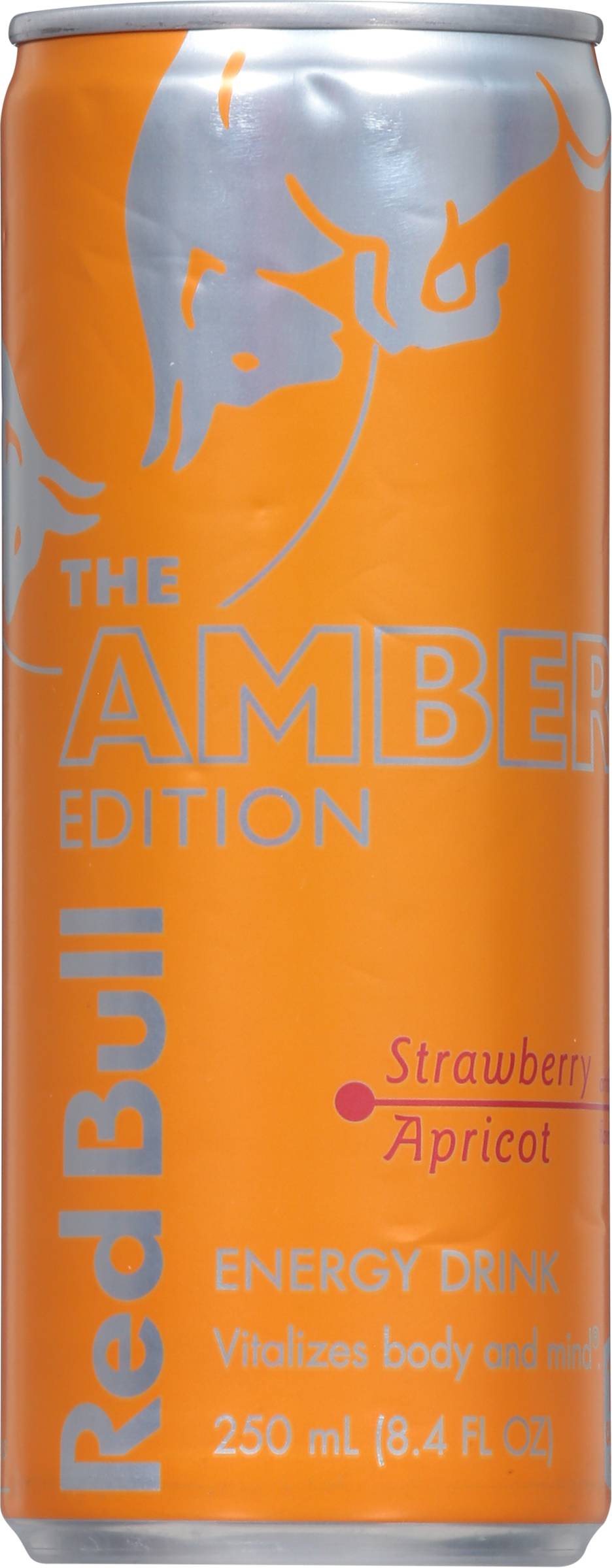 Red Bull the Amber Edition Energy Drink (8.4 fl oz) (strawberry-apricot )