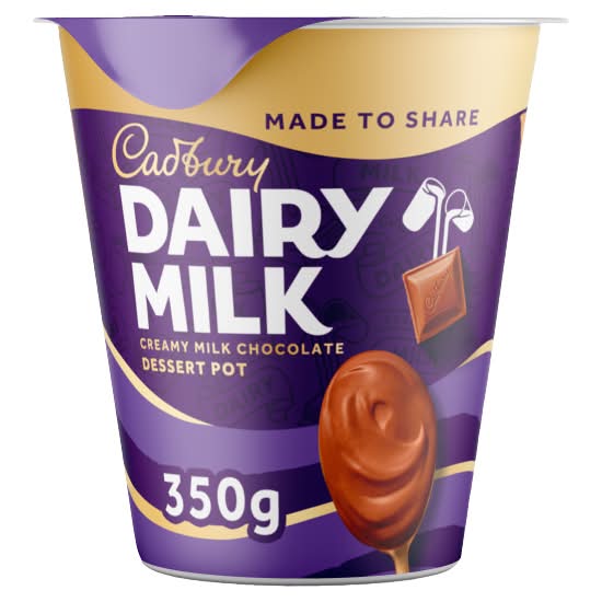 Cadbury Dairy Milk Big Pots Of Joy Chocolate Dessert (350g)