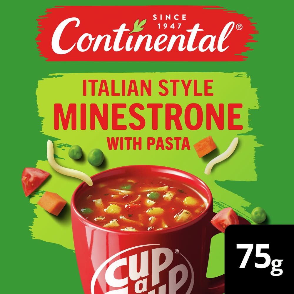 Continental Cup a Soup Classic Italian Minestrone With Pasta (75g)