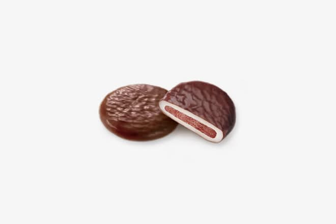 Chocolate Mochi Button