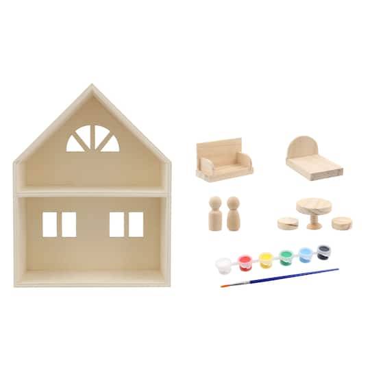 Creatology Wood House Kit, 3Y+