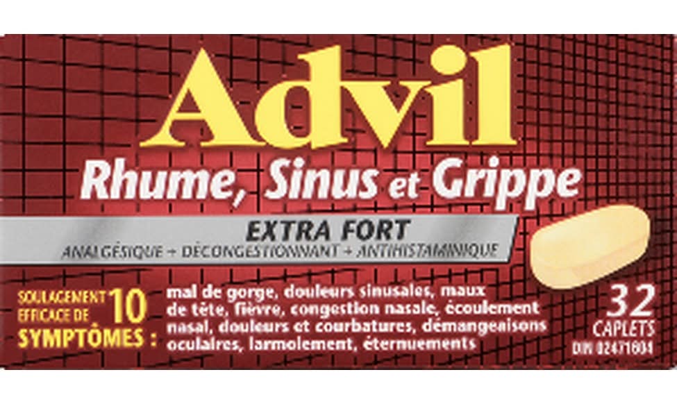 Advil Cold Sinus & Flu Extra Strength Caplets (32 ct)