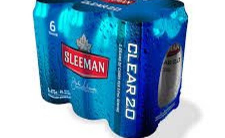 Clear 2.0 6 pack cans