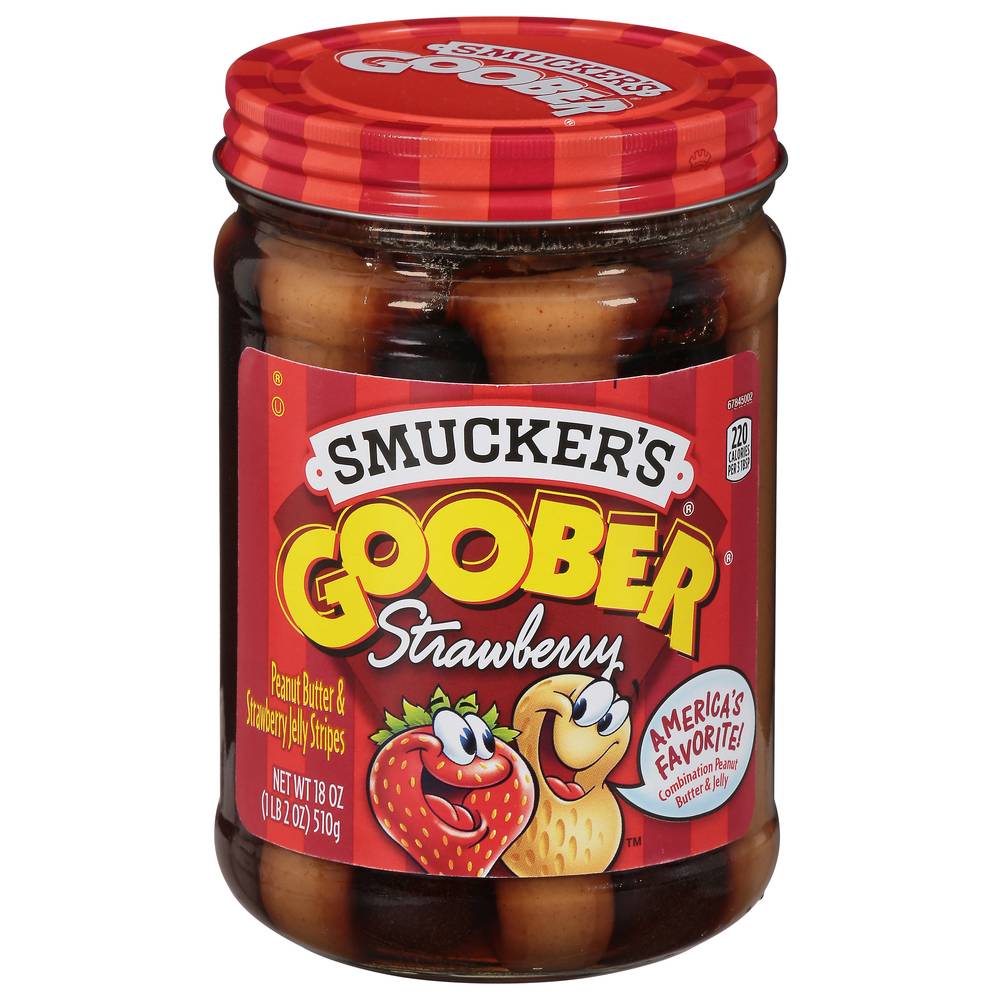 Smucker's Goober Peanut Butter & Strawberry Jelly Stripes (1.12 lbs)