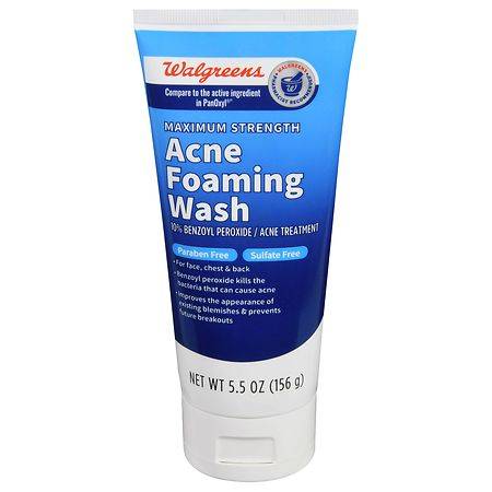 Walgreens Maximum Strength Acne Foaming Wash
