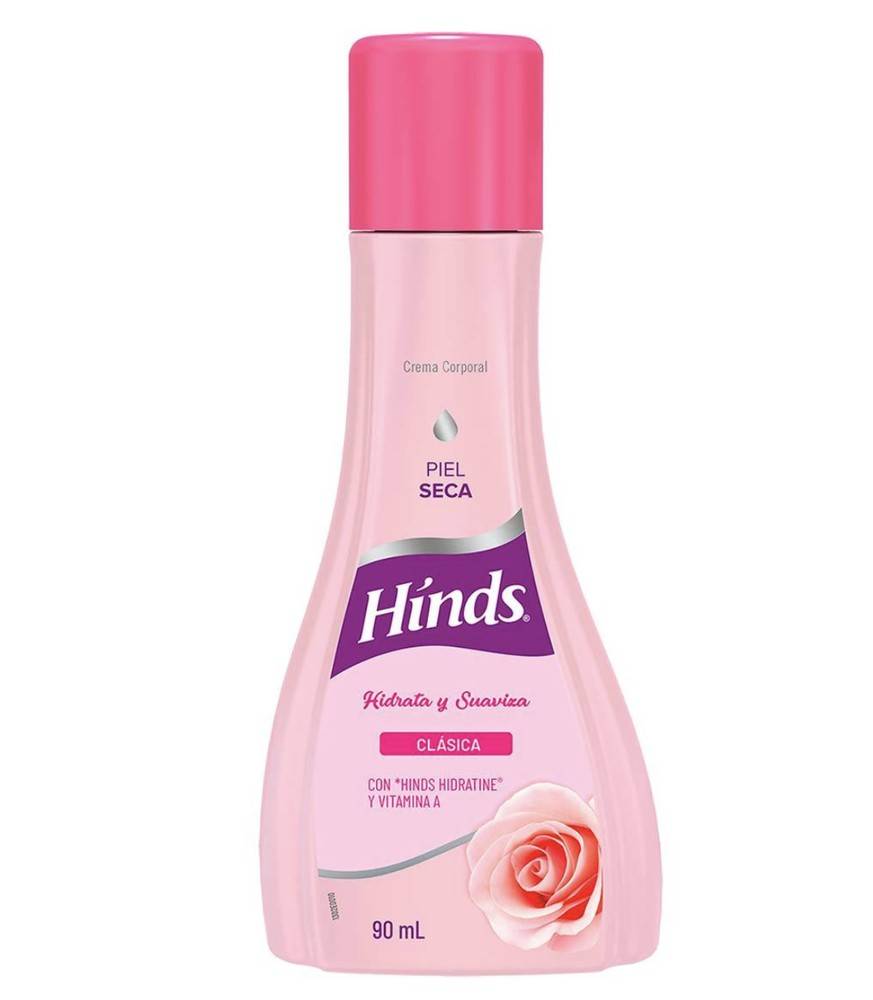 Hinds · Crema corporal clásica piel seca rosa (90 ml)