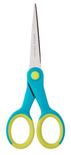 Loops & Threads Multi Purpose Scissors, Blue