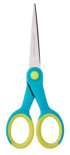 Loops & Threads Multi Purpose Scissors, Blue